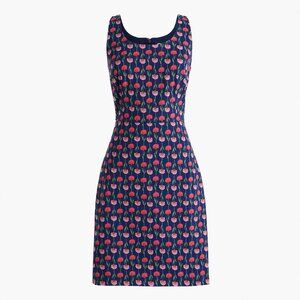 J Crew Factory Floral tailored mini dress Size 8